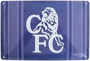 Chelsea FC Retro DayZ Metal Sign (UK Size: One Size) (Blue/White)