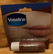 Vaseline Lip Therapy Cocoa Butter Lip Balm with Petroleum Jelly 0.16oz