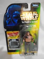 STAR WARS POTF POWER FORCE MALAKILI RANCOR KEEPER FREEZE FRAME MOSC