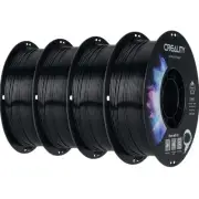 Creality PETG 3D Filament 1.75 Black 4kg High Precision Odorless Non-Toxic 4Pack