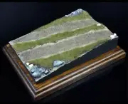 Diorama Base For Tank 1/35 built and painted