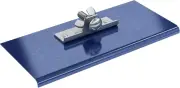 Bon 22-738 9-Inch by 4-Inch Blue Steel Walking Concrete Edger, 1/4-Inch Radius,