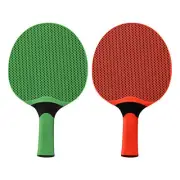 Rubber Table Tennis Paddles Table Tennis Racket With Rubber Grip Indoor