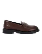 [Dune London] Grouped Loafer in Chocolate