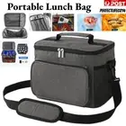 10L Lunch Box for Men Insulated Lunch Bag Women/Men Leakproof Lunch Cooler Bag