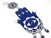 Evil Eye Nazar Hamsa Talisman Lucky Charm for Good Fortune House Protection