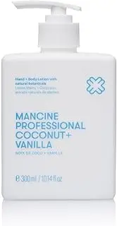 MANCINE HAND & BODY LOTION, COCONUT & VANILLA, 300ML, EACH