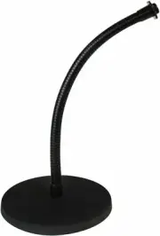 Ultimate Support JS-DMS75 Desktop Podcast Zoom Call Gooseneck Microphone Stand
