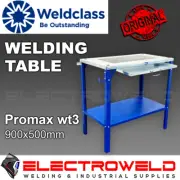 WELDCLASS Promax WT3 Welding Table Welder Bench Tool Storage Shelf Cart WC-06594