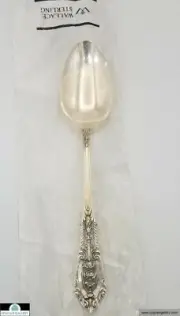 Wallace Rose Point Sterling Silver Teaspoon 6" *BRAND NEW*