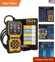 Professional OBDII Scanner Diagnostic Tool - Check Engine Code Reader, 2023 U...