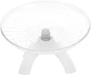 COSMEVIVI Hamster Flying Saucer Exercise Wheel Silent Running Spinner for Small Pets Safe Material Engaging Fun Design for Dwarf Hamsters Gerbils Mice and Hedgehogs