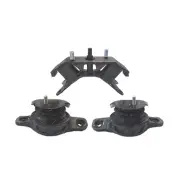 Front + Rear Round Engine Mount Kit for Subaru Liberty GT GTi BL5 BP5 2.0L