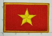 Flag Of Vietnam Patch Red Flag With A Gold Star WW2 WWII