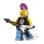 LEGO 樂高 4代 8804 人偶包 搖滾樂手 龐克 ROCKER 音樂 全新未拆 四代 電吉他