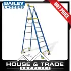Bailey Platform Ladder 2.0m 7 Step Fiberglass Stepladder P170 FS13534