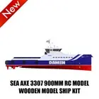 Unassembled Kit DIY for DAMEN SEA AXE 3307 900mm RC Model Wooden Model Ship Kit