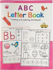 Letter Writing Practice, English Alphabet Tracing Book, 11.1x8.19in Kids Interactive Training Book, Early Learning Workbook for Ages 3-6, Preschool, Classroom, Birthday