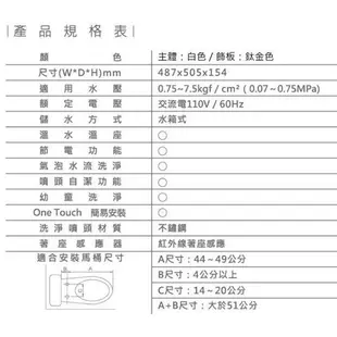 CAESAR 凱撒衛浴 TAF191 儲熱式 電腦 免治馬桶座 easelet逸潔電腦馬桶座 不含安裝