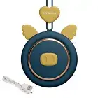 Mini Fan Lanyard Convenient Bladeless Mini Usb Fan Plastic