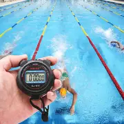 New Waterproof Digital Professional Handheld LCD Handheld Sports Stopwatch Timer