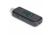 StarTech.com USB-C Power Tester, Bi-Directional Voltage/Current Multimeter, 240W PD EPR, Digital OLED, Portable USB-C Cable/Port Power Meter Tester -