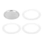 Aluminium Filter Replacement 74x64x5mm for 9-Cup Use Mocha Coffee Maker Pot