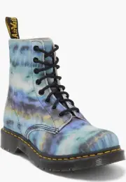 Dr. Martens 1460 Pascal Boot Unisex BLUE Tie Dye Size 6 Women 5 Men Boot Unisex