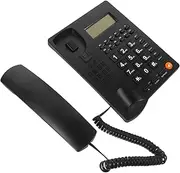 TEHAUX Elderly-Friendly Corded Phone Large Button Easy to Use Wall Telephone for Landline