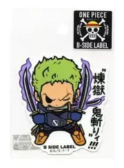 Zoro "Purgatory Demon Slayer" Vol.7 One Piece x B-Side Label Sticker WATERPROOF