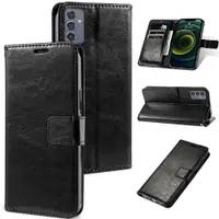 在飛比找ETMall東森購物網優惠-適用三星Galayx S10瘋馬紋手機皮套S9插卡錢包S8全