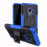 MCC Heavy Duty Samsung Galaxy S9 Plus Shockproof Phone S9+ Case Cover [Blue]
