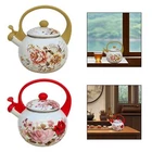 Chinese Water Boiling Pot Multiuse Enamel Teapot for Restaurant Office Home