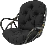 Replacement Cushions for Outdoor Swing - Padded Swing Cushions Replacement with Backrest,Thick Bench Cushion for Outdoor Indoor Furniture, Hammock Chair Cushion Replacement 通用