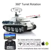 1/16 7.0 Henglong Customized 3879 Panther G RTR RC Tank FPV Metal Tracks Wheels