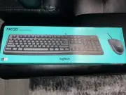 LOGITECH MK120 USB KEYBOARD & MOUSE COMBO - RELIABLE PERFORMANCE