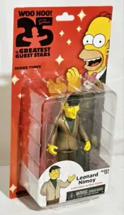 NEW Leonard Nimoy Figure, NECA, Simpsons Greatest Guest Stars, Series 3, 2014