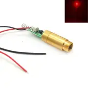 650nm 50mW Red Dot Laser Diode Module Brass Driver 3-5V