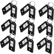COMNESTBI 50Pcs Convenient Key Labels Multi Function Portable Key Tags for Organizing Keys Luggage Name Tags and More Essential Key Identifiers for Daily Use