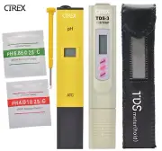 Digital PH Meter & TDS Meter Tester Kit for Aquarium Pool Water Quality Monitor