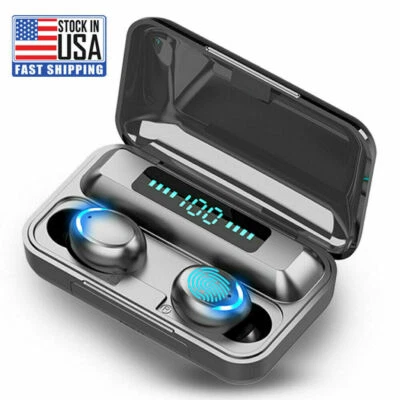 Wireless Headphones Bluetooth Earbuds 5.0 Noise Canceling Waterproof Headset TWS