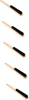 Healeved 5pcs Sheet Long Handled Scrub Brush for Clothes Bristle Brush Laundry Detangler Cleaning