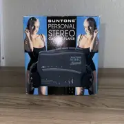 Suntone Personal Stereo Cassette Player Walkman - Black Model RR177