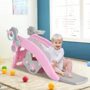 Costway4-in-1 Rocking Horse and Slide Set for Kids