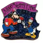 Disney WDW New Year's Eve Goofy & Donald Duck Pin