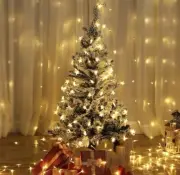 (2 sets) Two Sets Of Christmas light-String Lights-10Ft-20 LED Stars-AAA Battery