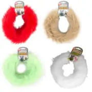 Jumbo Fuzzy Craft Stems 9', Red, Lions Mane, Parrot Green, White