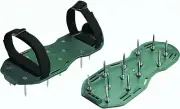 Bond 9215 Green Giant Spiked Aerator Shoes with Woven Straps NEW