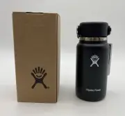 Micro Hydro Mini Bottle 6.7 oz of tiny sips in a mini Hydro Flask Black