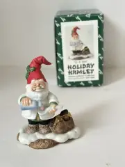 Fitz And Floyd 1993 Holiday Hamlet Elf Doctor “Dr. B. Well” Enchanted Forest